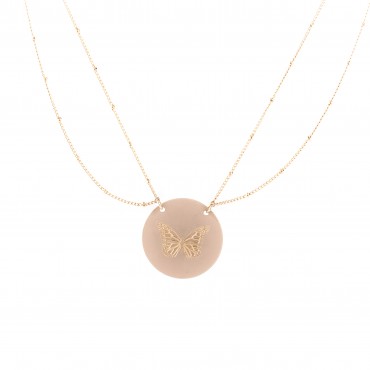 COLLIER PAPILLON EMAIL NUDE