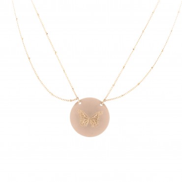 COLLIER PAPILLON EMAIL NUDE