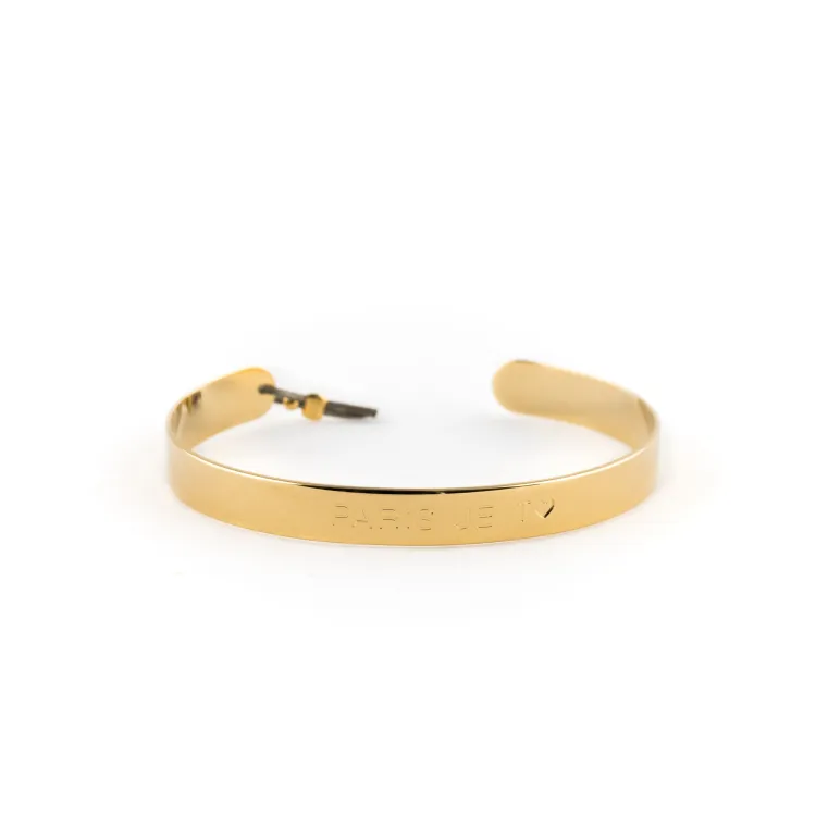 Jonc Paris Je T'Aime 7mm