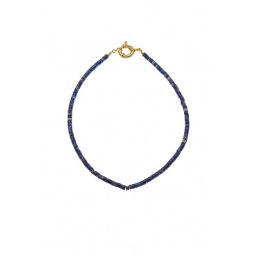 Collier St Barth Perles Lapis