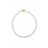 Collier St Barth Perles Coquillage Blanc