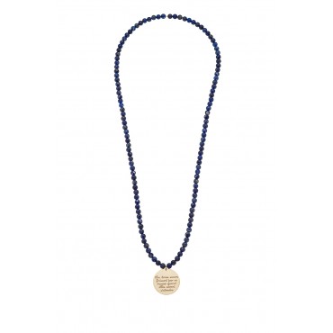 Sautoir Médaille Théo Lapis