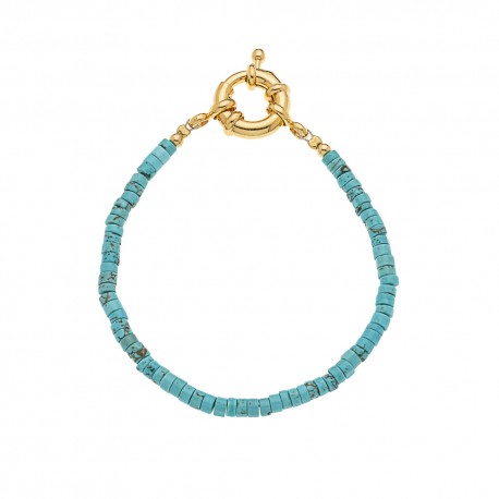 Bracelet St Barth Perles Turquoise
