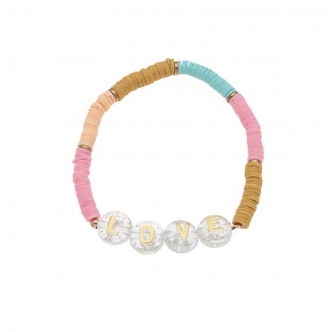 Bracelet Pop Alphabet - Personnalisable