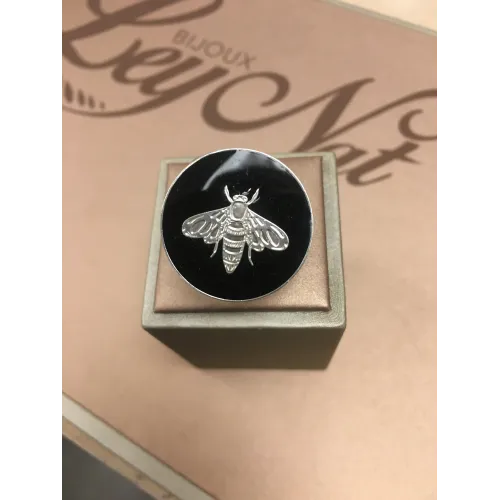 Bague Abeille Noir