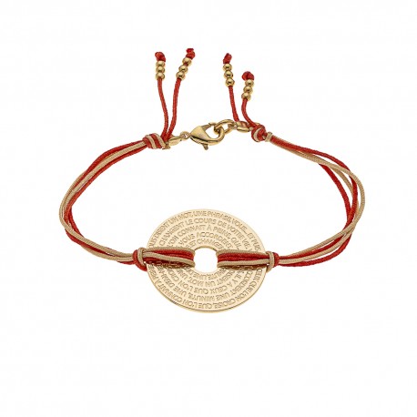 Bracelet Cordon Disque Hugo 2