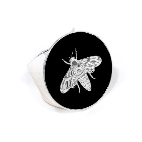 Bague Abeille Noir