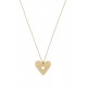 Collier Chaîne Hugo Coeur