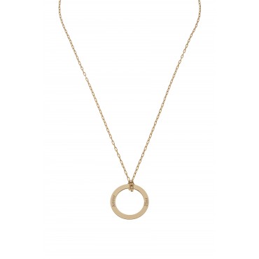 Collier Chaine Médaille Cercle Amour/Love