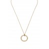 Collier chaîne cercle amour love