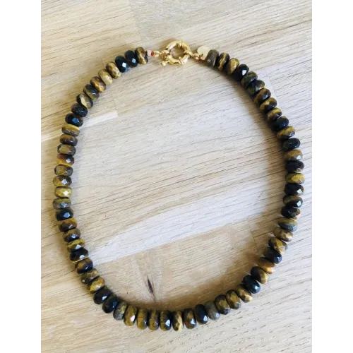 Collier Melrose Oeil de tigre
