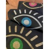 Sweat Oeil vert et or