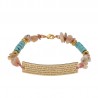 Jonc perles nacre rose Hugo 2