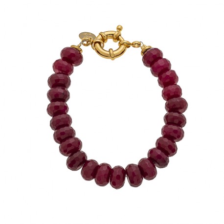 Bracelet Red Ruby