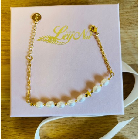 Bracelet perles d’eau douce