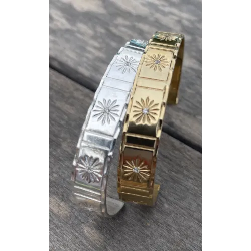 Jonc soleil précieux serti