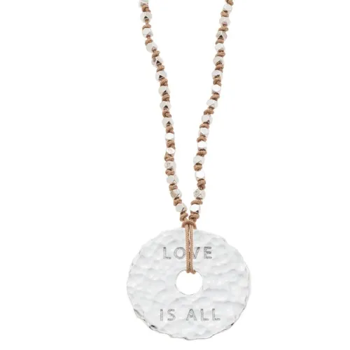 Sautoir cordon Love is all