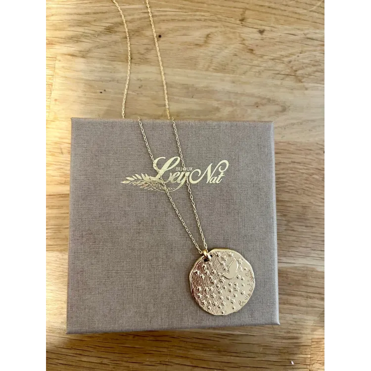 Médaille colombe chaîne