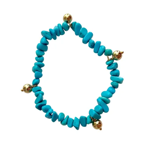 Br chips turquoise boule