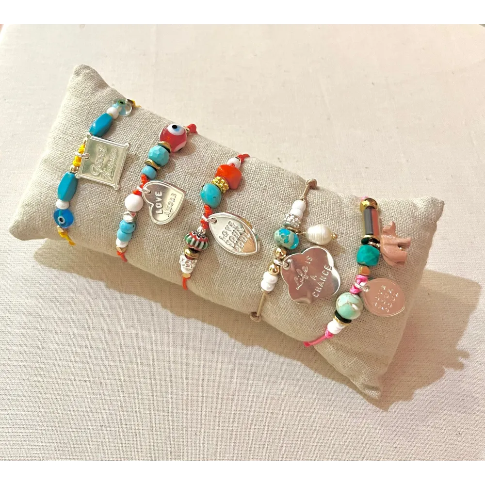 Bracelet cordon trésor d’été