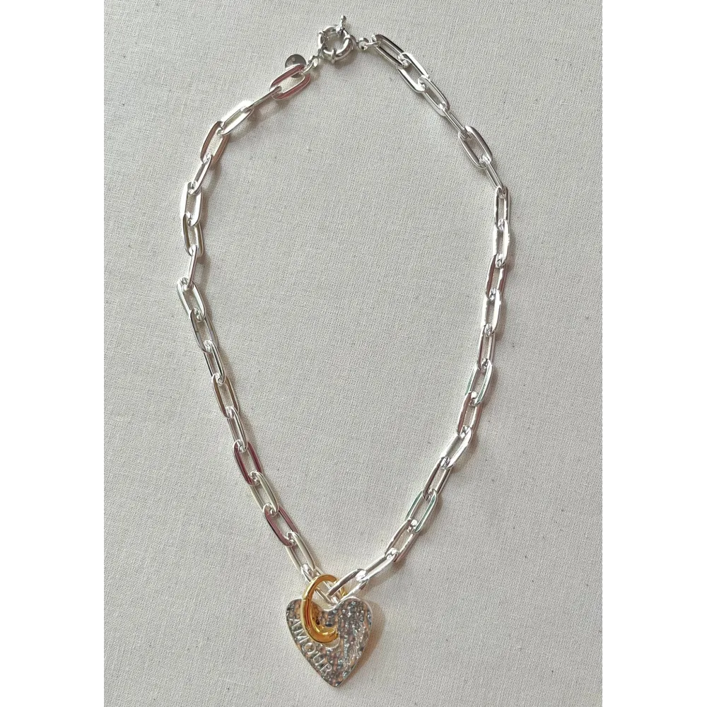 Collier Amour toujours chaine