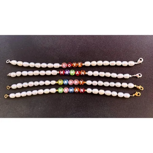 Bracelet Perles Alphabet